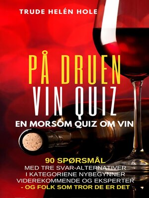 cover image of På Druen--en Quiz om Vin